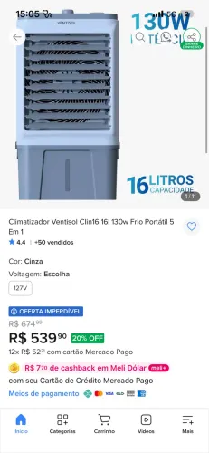 Climatizador