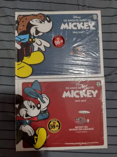 Os Anos de Ouro de Mickey - 9 Volumes - Editora Abril