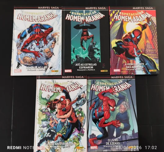 Marvel Saga Homem-Aranha 01 ao 05#
