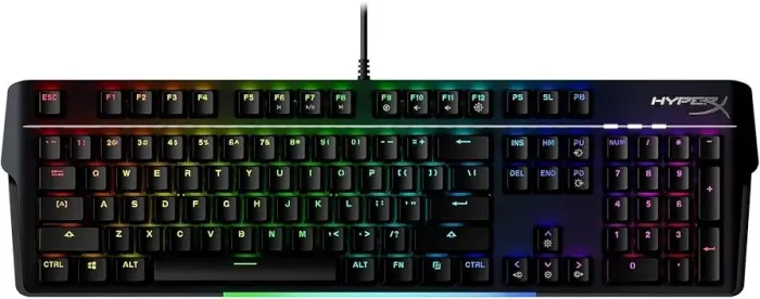 TECLADO GAMER MECÂNICO - HyperX Alloy MKW100 ENG - Leia descrição