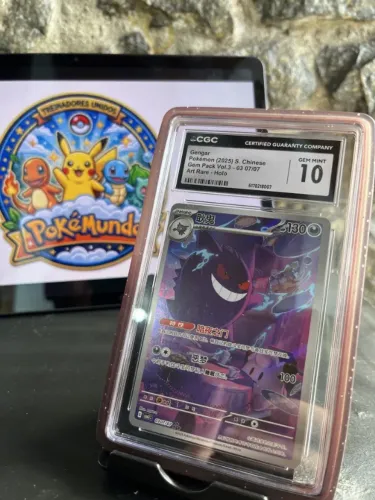 Carta Pokemon Gengar (Illustrated Full Arts) (0307/07) CGC 10+GradedGuard