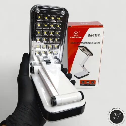 Luminária LED Recarregável 