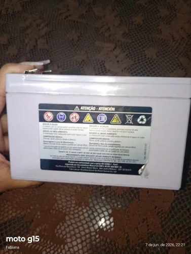 Bateria moura nova
