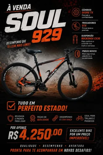 Bicicleta soul 929