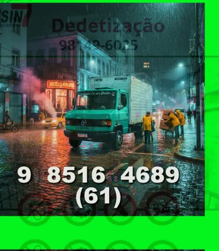 Frete rápido e seguro! Oferecemos transporte em Águas Claras, Taguatinga e Ceilândia!