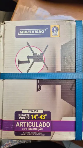 SUPORTE TV MULTIVISÃO C/INCLINAC 14" - 43"