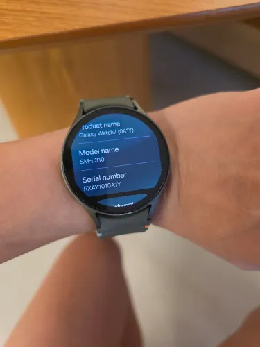Samsung Galaxy Watch 7 44mm Bluetooth - Seminovo na Caixa