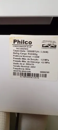 Vendo ar condicionado semi novo de 12 mil btu