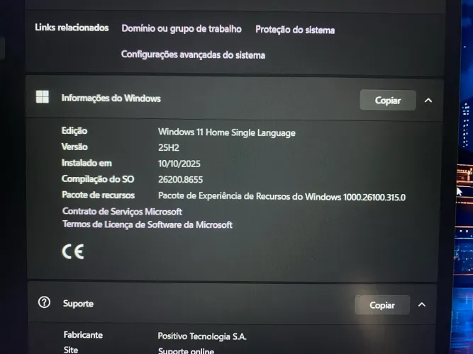Notebook FE16 VAIO 