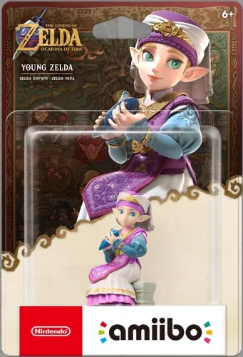 Pré venda Amiibo The lgend of Zelda Ocarina of time Young Zelda ( LER DESCRIÇÃO )