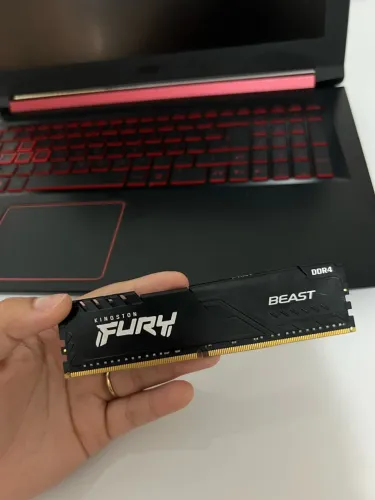 Memória RAM DDR4 16Gb Kingston Fury Beast 3200MHz