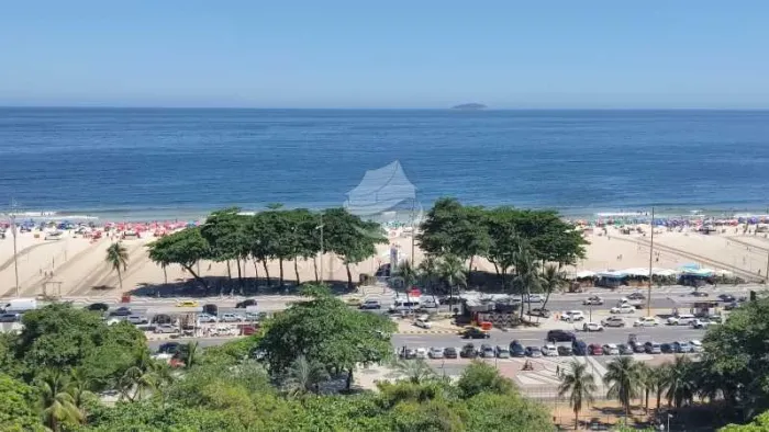 Apartamento com varanda e vista Mar, Copacabana, Rio de Janeiro, RJ
