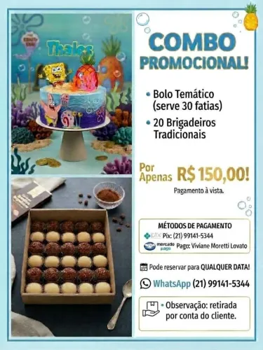 Promoção kit festa 