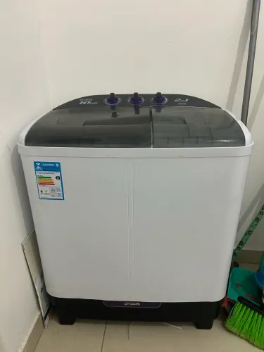 Lavadora Praxis Twin Tub 10 kg 2 em 1 usada apenas uma vez