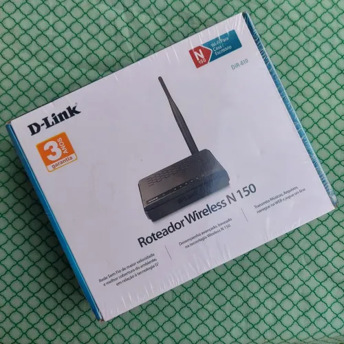 Roteador D-link Dir 610 N 150 (novo caixa com plástico)