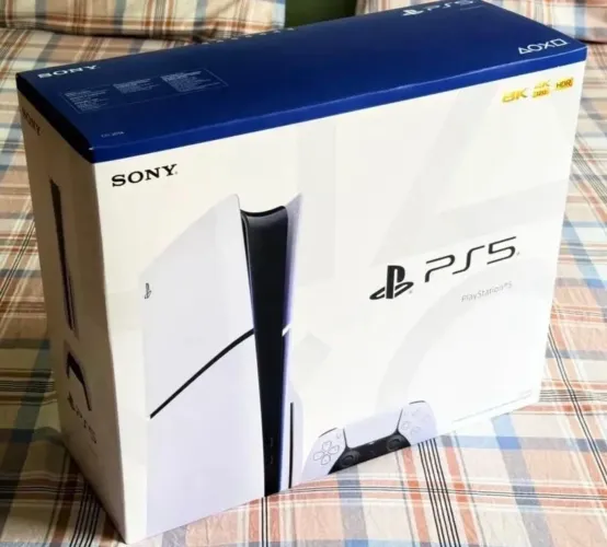 Console PlayStation 5 slim 1tb, leitor de disco