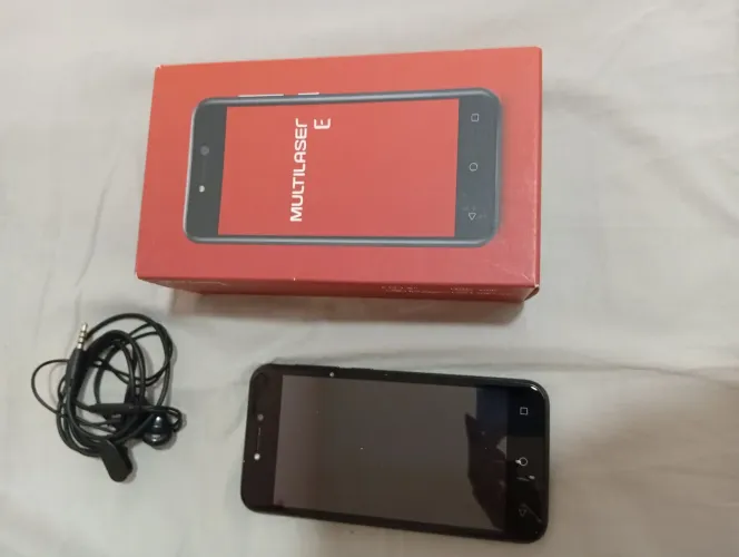 Smartphone Multilaser E + fone de ouvido Philips (BRINDE)