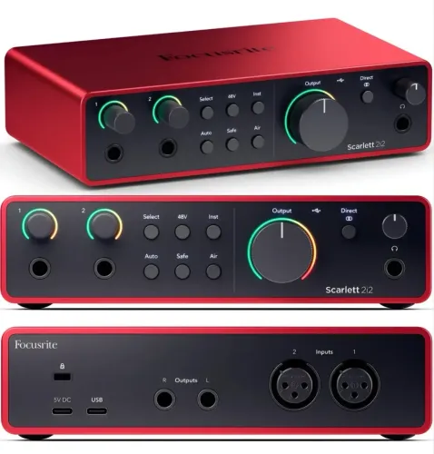 Interface foscusrite scarlett 2i2 4th gen