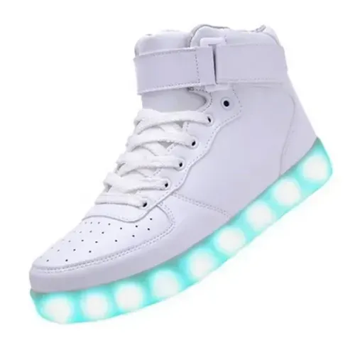 Tênis LED 0401 Branco Número
