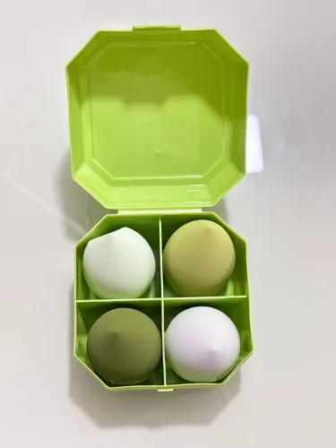 Kit esponja de maquiagem