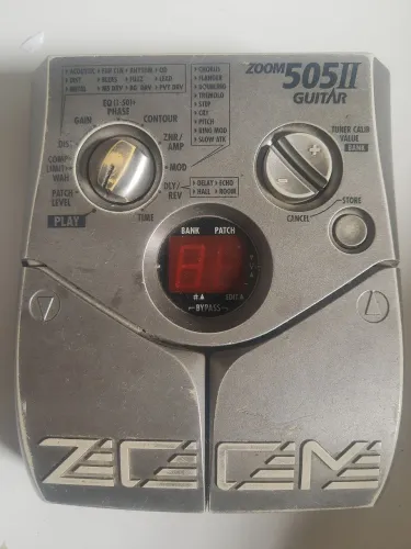 Pedreira zoom 505II guitarra 