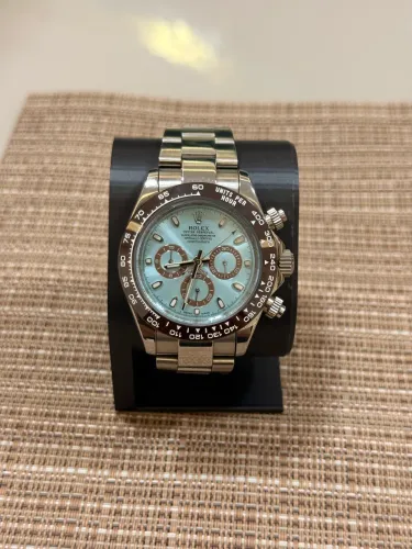 Relogio Rolex Daytona Platinum Ice Blue 