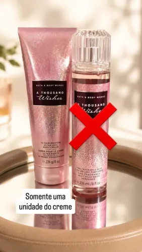 Creme Corporal Bath & Body Works A Thousand Wishes <br><br>? A Thousand