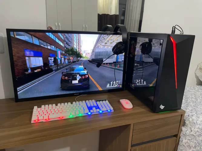 PC GAMER i5 + RX 6500 XT 4GB | COMPLETO | ACEITO TROCAS