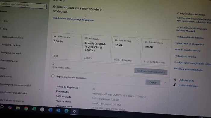 Computador completo 