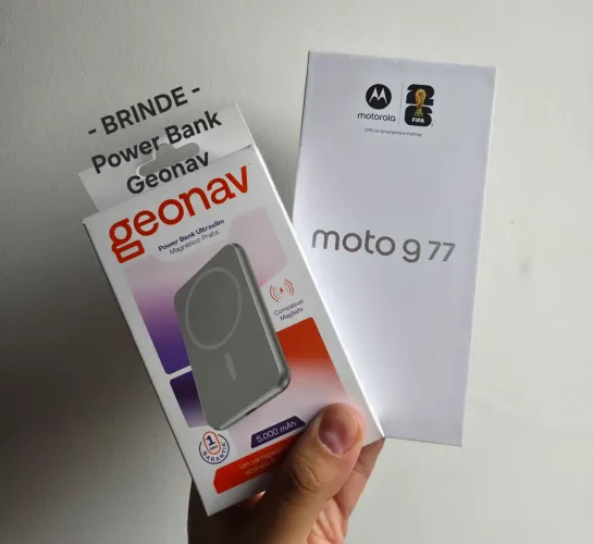 SMARTPHONE MOTOROLA MOTO G77 LACRADO MARROM