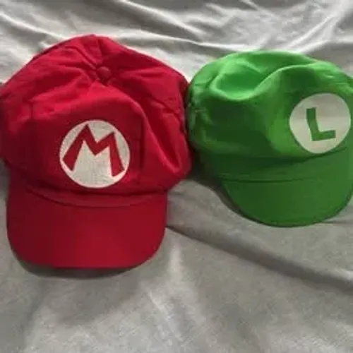 Chapeu mario e luigui