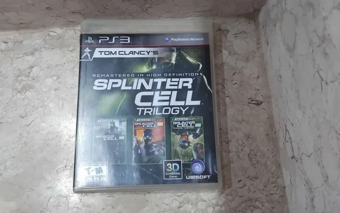 Jogo ps3 splinter cell trilogy