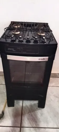 Fogão manual tampo de vidro entrego