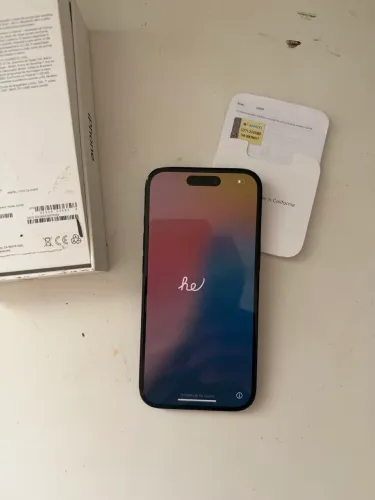 iPhone 15 256GB Black - Funcionando 100%