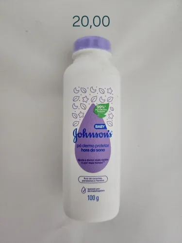Talco para bebê Johnson novo lacrado