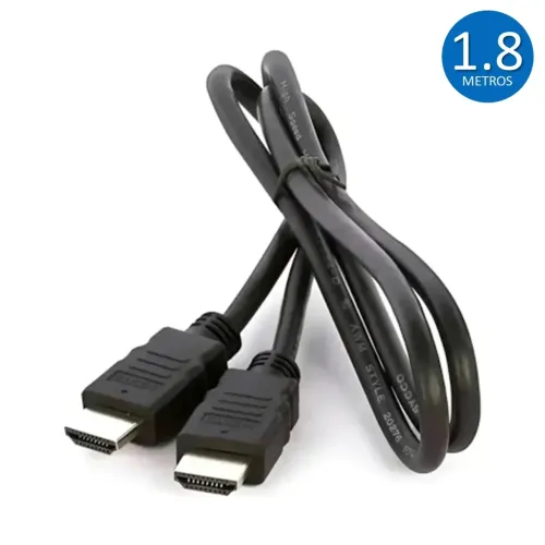 Cabo HDMI 1.8 Metros Full HD 1080p v1.4 em São Luís ma 