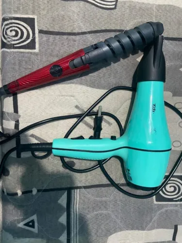 Secador de cabelo e modelador de Cachos 