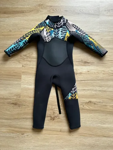 Roupa de neoprene 3mm infantil 18m a 4 anos