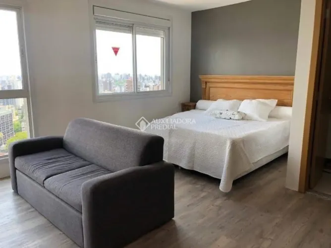 Apartamento mobiliado de 1 dormitório para alugar - Bairro Petrópolis, Porto Alegre