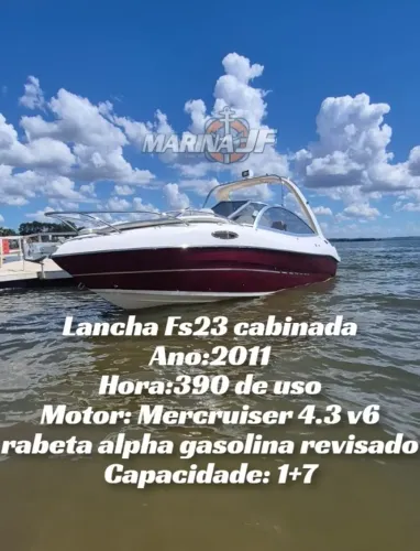 Lancha FS23 Cabinada / ñ:NX,MESTRA,VENTURA,FOCKER,PROAABERTA