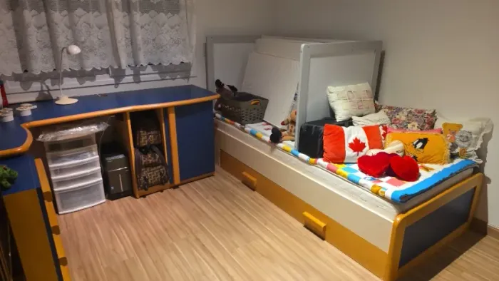 Cama de solteiro reforçada extra grande