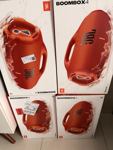 Boombox 4 laranja em caruaru