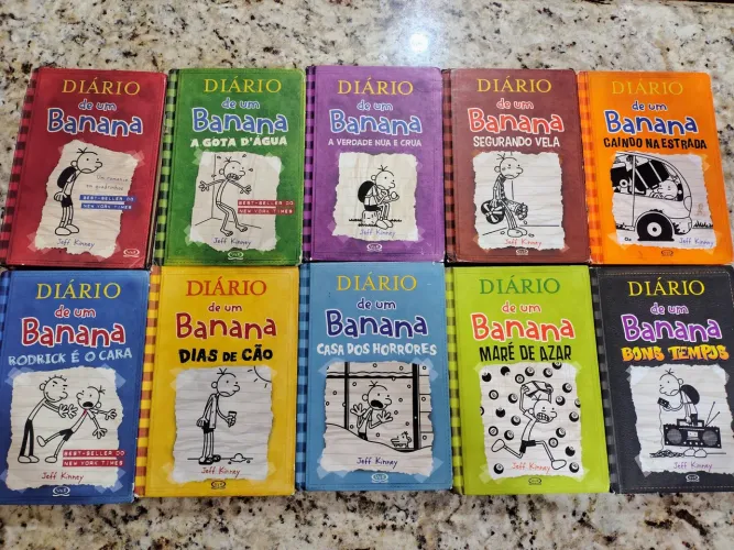 Livro - Diário de um Banana - Coleção do 1 ao 10