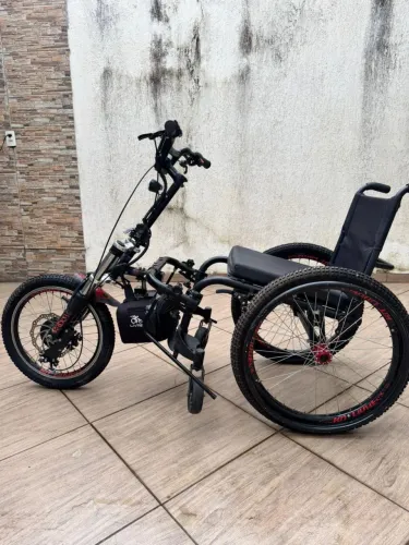 Triciclo Motorizado Kitlivre Adaptável Para Cadeira De Rodas