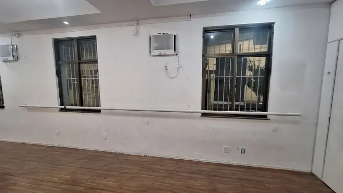 Barra de ballet para parede em ferro