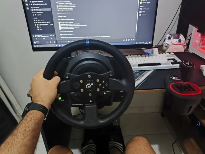 VOLANTE T300RS GTA + CÂMBIO+ ARO F1