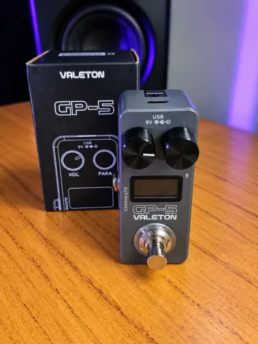 Valeton GP-5 Multiefeitos para Guitarra - Praticamente Nova