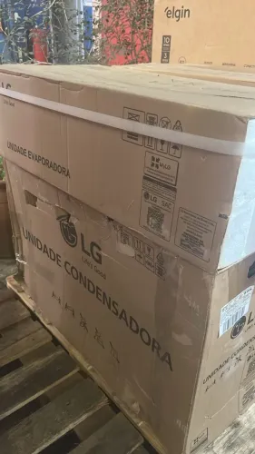 AR CONDICIONADO SPLIT LG 9000 BTUS FRIO DUAL INVERTER VOICE HI HALL 127V- 60HZ MODELO EBIG