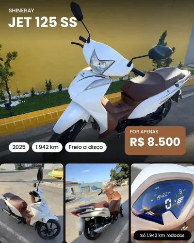 Shineray Jet 125 SS 2025