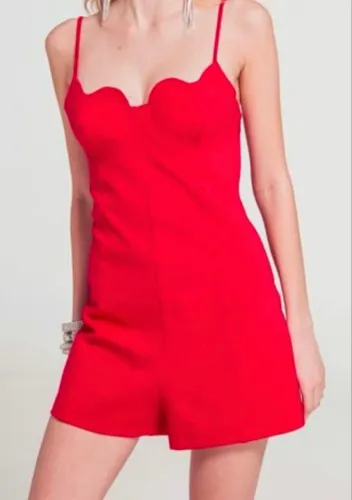 Macacão vermelho Leboh TAM G